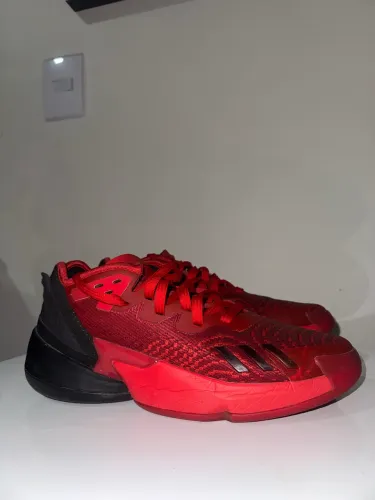 Tênis de basquete Don Issue 4 vermelho, tamanho 40