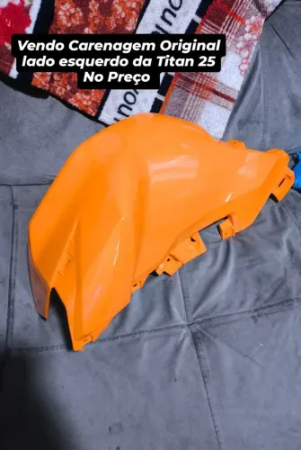 Carenagem Titan 160 Laranja 