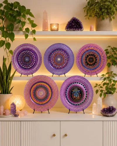 Mandalas em vinil 35 cm valor unitário