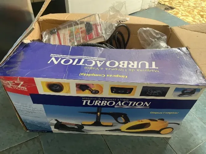 Máquina De Limpeza Á Vapor Turbo Action