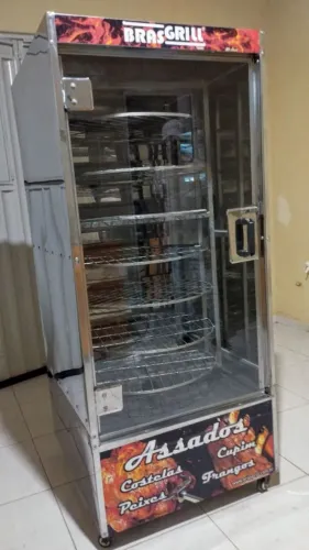 MÁQUINA DE ASSAR FRANGO "BRAS GRILL"