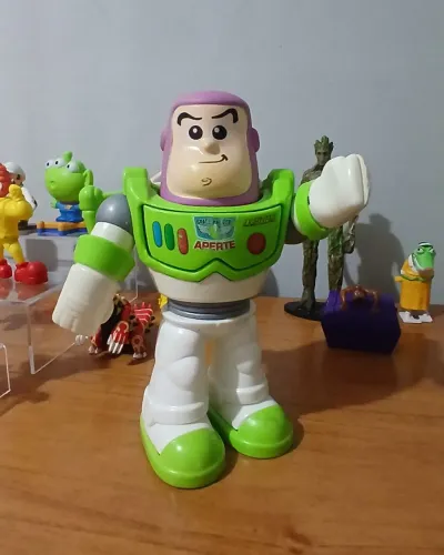 Buzz Lightyear Toy Story com Som - Funcionando