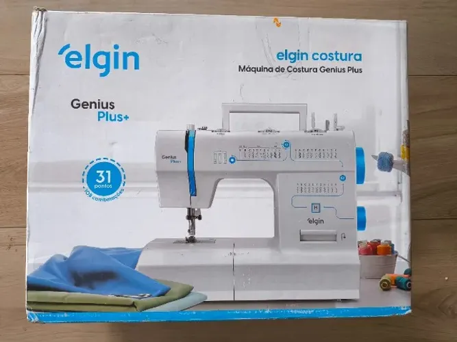 Máquina de costura Elgin nova lacrado 