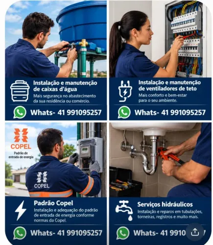 Eletricidade - hidráulico- Chamou Resolveu