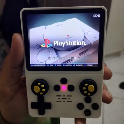 Vídeo game portátil retrô super Nintendo ps1