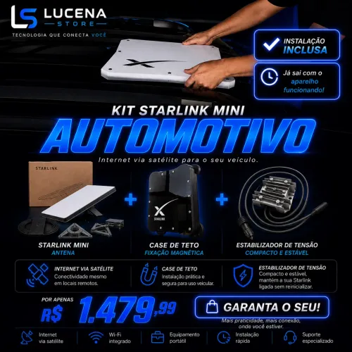 Kit Starlink Mini Automotivo