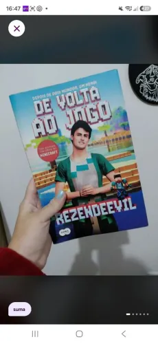 Livro De volta ao jogo - Rezendeevil