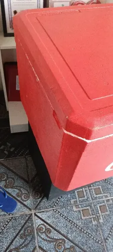 CAIXA ISOPOR COCA COLA