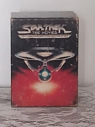 BOX VHS STAR TREK THE MOVIES 25th ANNIVERSARY COLLECTORS SET