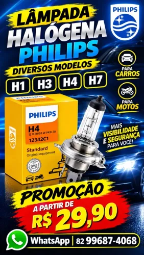Lâmpada Hálogena Philips
