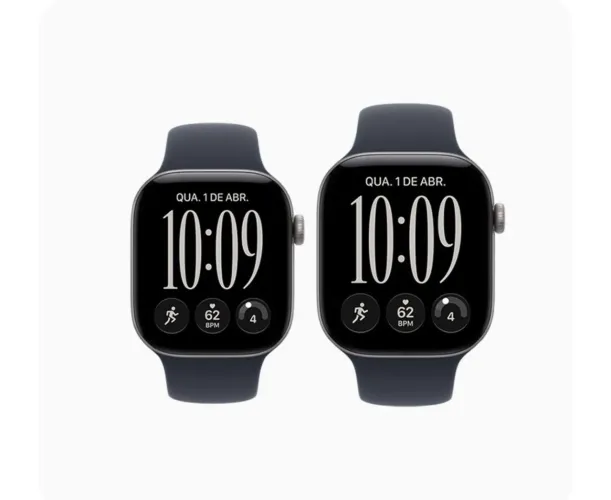 Apple Watch Series 12, 42 mm, Alumínio, Cinza-espacial 