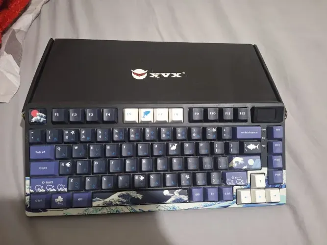 Teclado 75% XVX S-K80 com Display