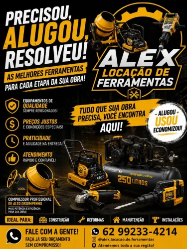 Locação de ferramentas