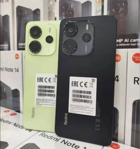 Redmi note 14 - versão 8/256 GB lacrado + garantia 