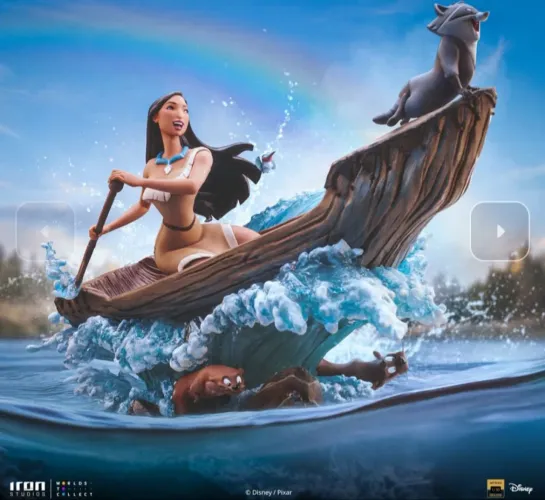 Pocahontas Deluxe Iron Studios Disney