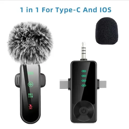 Microfone de lapela