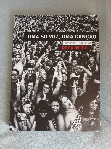 Livro - Uma Só Voz, Uma Canção - Rock In Rio (2023)