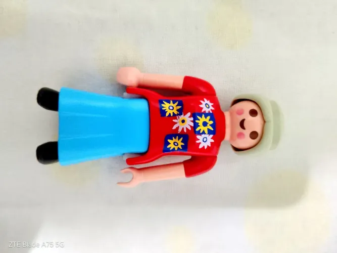 Playmobil esposa fazendeiro vida no campo 7 cm importado da Espanha 
