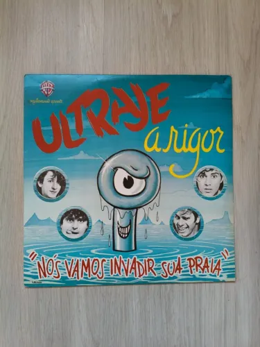 LP Ultraje a Rigor - Nós Vamos Invadir Sua Praia 1985 - 1ª Prensagem WEA Original
