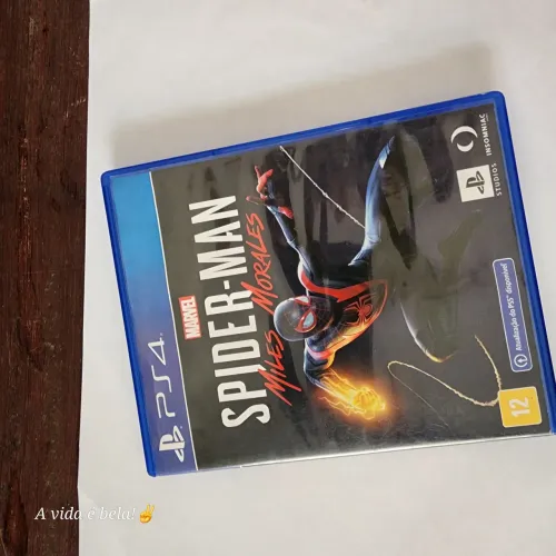 Jogo Spider man Miles Morales ps4
