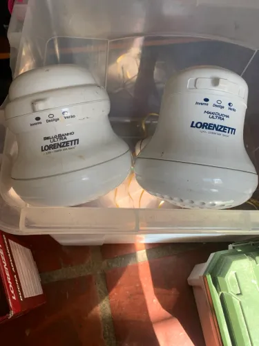 2 chuveiros Lorenzetti máxi ducha e belo banho