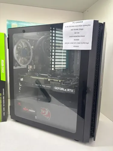 PC GAMER I5 12º + RTX 2060 SUPER