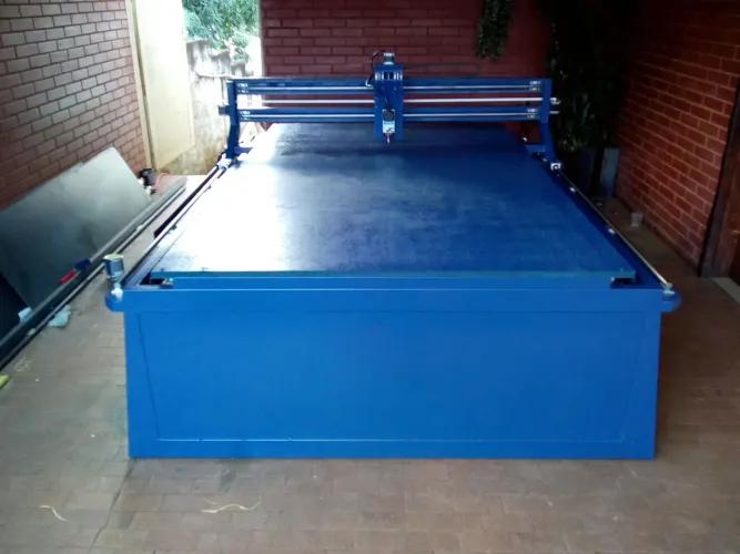CNC Router Industrial 2000x3000mm (Chapa Inteira de MDF).