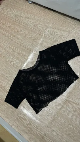Blusa tela preta