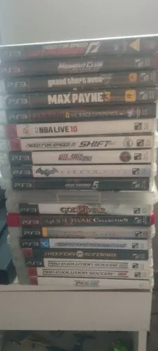 Lote de jogos Playstation 3