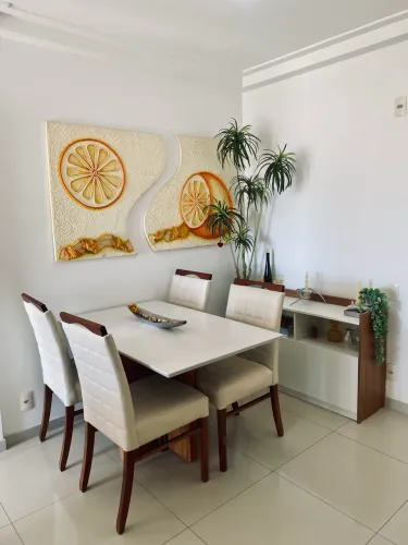 MESA + 4 CADEIRAS + BALCÃO - CONJUNTO COMPLETO!