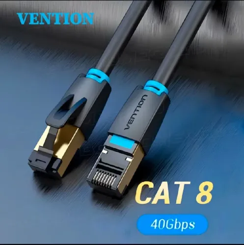Cabo De Rede Cat8 10m Rj45 40gbps 2000mhz 10 Metros Vention