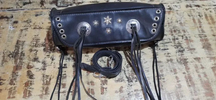 Bolsa/alforge p/moto custom