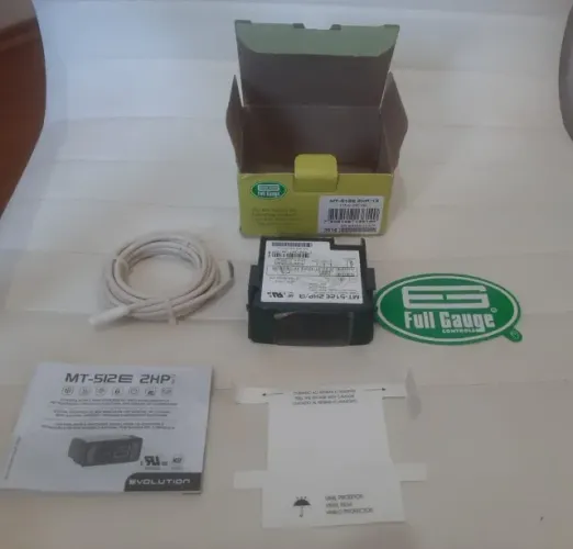 Controlador Digital Full Gauge MT-512e 2hp bivolt com Sensor SB59 - 110/220VCA