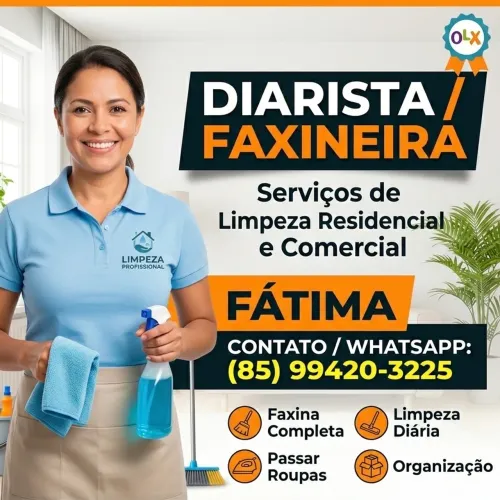 Diarista/Faxineira