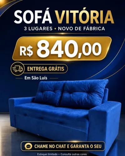 Sofá direto de fabrica