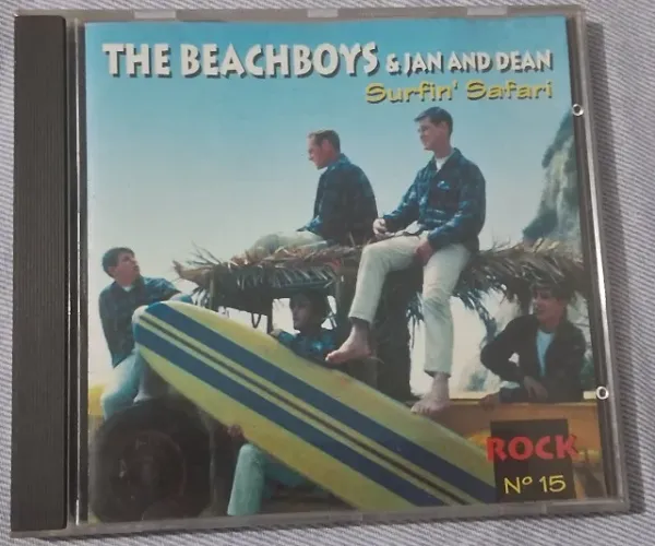 CD BEACH BOYS e JAN & DEAN Coleção Mestres do Rock P1998