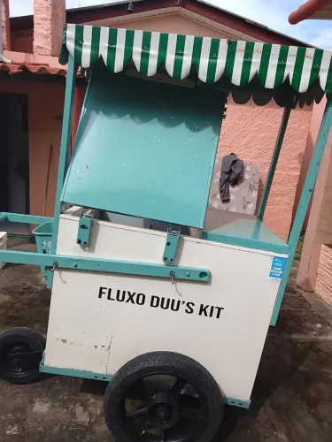 Carrinho para vendas ambulante