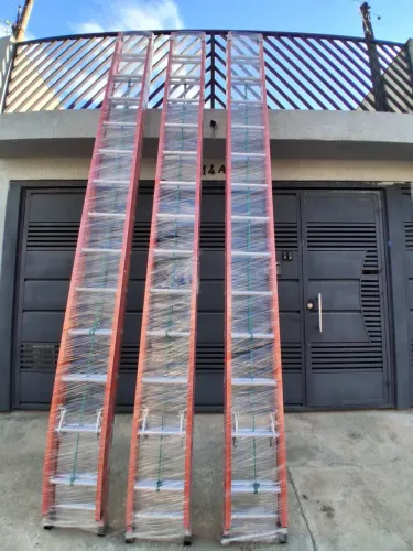 Escada extensível em fibra 7,2m