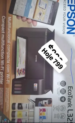 Impressora multinacional Epson tanque de tinta nova lacrada