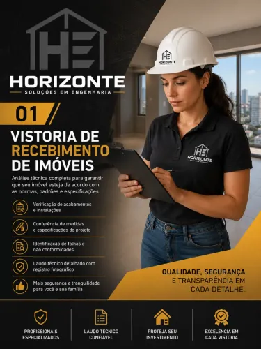 Vistoria de Recebimento de Imóveis