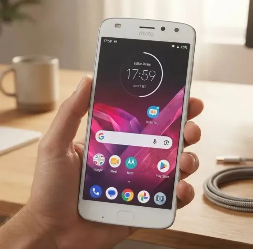 Motorola moto Z2 play 64gb NFC funcionando tudo.