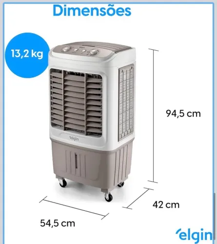 Ar Climatizador Big Air 45 litros Elgin Frio 220V