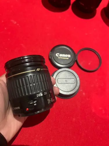 Lente cânon ef 28-80mm ultrassonic, perfeita para esportes e eventos!!!
