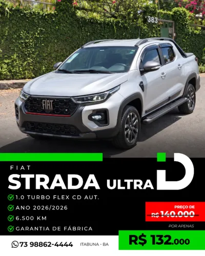 Fiat Strada Ultra 1.0 Flex Turbo CD Aut. 2026