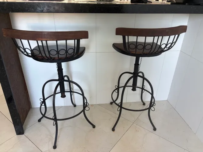 2 Banquetas gourmet