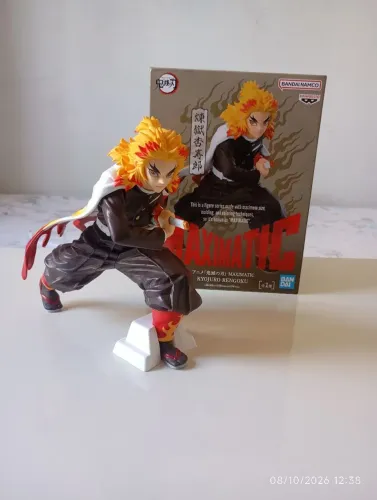 Figure Kyojuro Rengoku Demon Slayer - Maximatic Banpresto (Original)