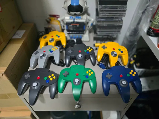Controle de nintendo 64