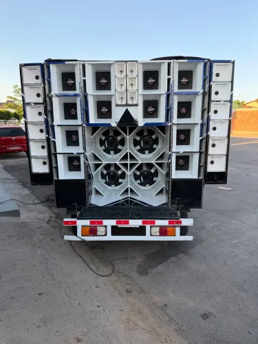 Paredão de som completo 