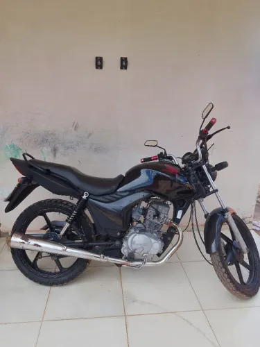 Cg fan 125 em dias ! Ponto de transferência , partida elétrica