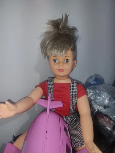 Boneca da estrela+ avião da Barbie $100